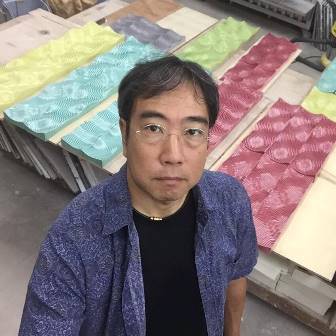 一本の波線から生じる形　池田晶一