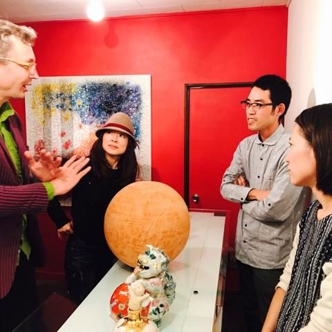 「点から線へ」 オープニングパーティ