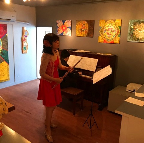 山野智子　フルートコンサート