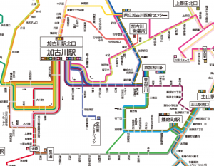 神姫バス路線図